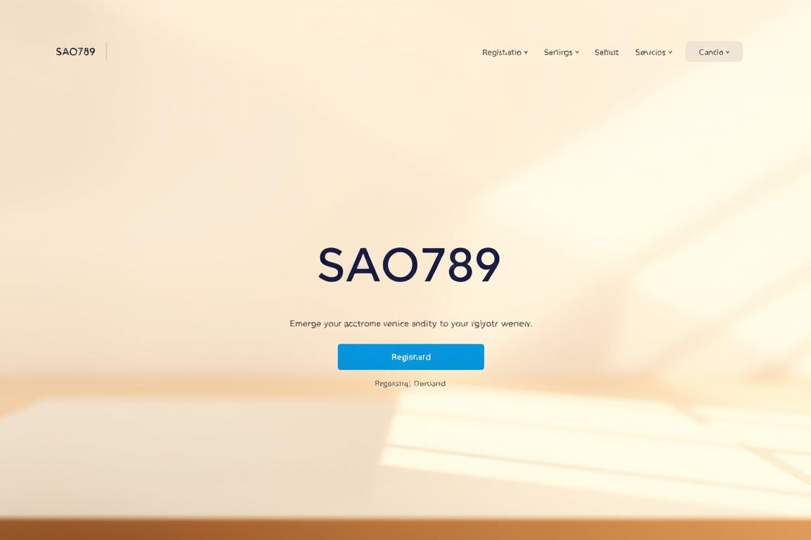 Hướng dẫn đăng ký SAO789