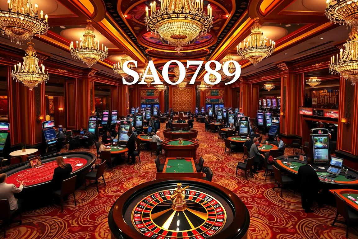 Trò chơi sòng bài SAO789